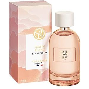 Yves Rocher Pleines Nature, Eau de Parfum Matin Blanc, een zonnige start in de dag, 1 x verstuiver, 100 ml
