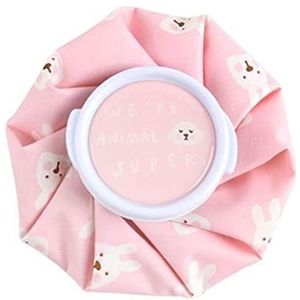 Warmwaterkruik 1 stuk cartoon warmwaterkruik zak dubbel gebruik zomer ijszak herbruikbare kniekop beenverlichting pijn ijszak handwarmer huishoudelijke artikelen warmwaterzak (roze)