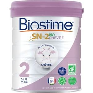 Biostime SN-2 Biologische kindermelkpoeder op basis van geitenmelk 2e leeftijd van 6 tot 12 maanden 800 g