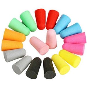 Oordoppen om te slapen Schuim oordopjes met langzame rebound spons - individueel pakket Gehoorbescherming Oordopjes