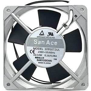For SANYO 109S072UL 230V 18/16W 120x120x38mm aluminum frame AC fan