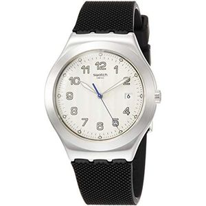 Swatch heren analoog kwarts horloge met rubberen armband YWS437