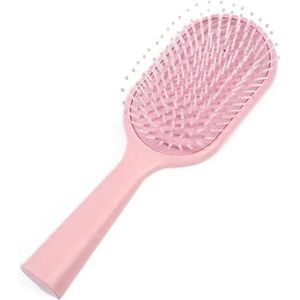 Hoofdhuid Massage Kam Anti Statische Anti Knopen Kam Haar Lange Steel Haarborstel Schoonheid Hoofdhuid Haar Massage Kam for Vrouwen(Pink)