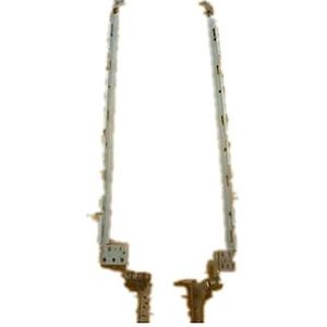 Laptop LCD scherm Scharnieren As Schacht Voor For MSI For GT660 Zilver