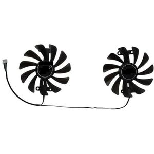 2 stuks videokaartkoeler, voor GALAX GTX1070 EX, voor GTX 1080 EXOC-SNPR ZWART voor 1070 Ti EX-SNPR Wit