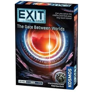 Thames & Kosmos - EXIT: The Gate Between Worlds - Level: 3/5 - Unique Escape Room Game - 1-4 Players - Puzzle Solving Strategy Board Games for Adults & Kids, Ages 10+ - 692879
