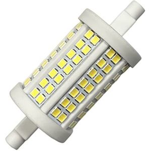 Dimbare LED-lamp R7S 78mm 15W = 180W 1800lm Ø 30mm stralingshoek 360° (1, koud wit 6000K)