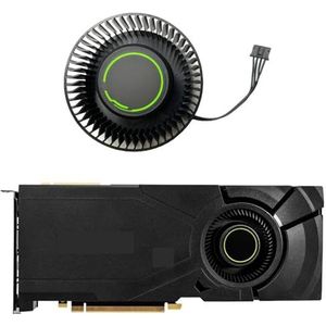 Voor MSI voor GeForce RTX2070 2080 2080S 2080ti voor AERO grafische kaart vervangende ventilator