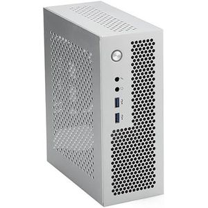 DINSOAVR A09 ITX Desktop HTPC Computer Case Voor ITX Moederborden Kleine 1U Gaming PC Case Chasis Voor Thuis En Kantoor