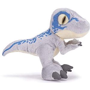 Jurassic World Chunky Baby Blauw Velociraptor Dinosaurus 10"" Zacht Speelgoed (25cm)
