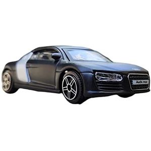 Schaal Automodel 1 43 Voor Audi R8 Zwarte Legering Spuitgieten Model Auto Collection Display Mannen Prachtige Gift Cars Replica