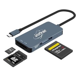 Jorkar - CFexpress Type B - Kaartlezer - 3-in-1 - USB C voor CF Express Type-B Camera