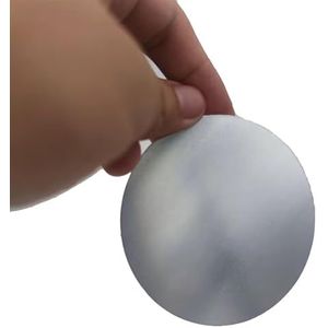 Ronde platen schijf platte pakking, 1 stuks aluminium ronde plaat 1060 dia 50 mm - 400 dikte 0,5-6 decoratief buigbaar(Thickness 2.5mm,Dia 80mm)