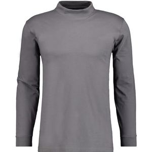 Ragman Heren opstaande kraag shirt lange mouwen