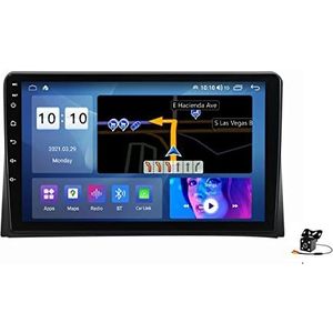 Autoradio Android 14 Dubbel-Din Radio voor V-W Multivan 2003-2015 GPS Navigatie 9"" Touch Screen MP5 Multimedia Player Video Ontvanger met 4G/5G WiFi DSP Carplay,M600s