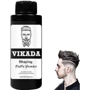 Vikada Shaping Fluffy Poeder, Haarstyling Textuur Voor Mannen En Vrouwen, Haar Texturizing, Volumizing Voor Haar, Langdurige Hold (1 St)