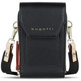 Bugatti Ella vrouwen schoudertas portemonnee, Zwart