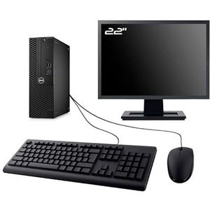 DELL PC Optiplex 3050 SFF Display 22 inch Intel I7-6700 RAM 16 GB SSD 480 GB W11 WiFi (gereviseerd)