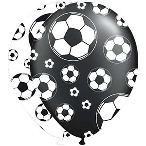 Folat 26205 - Voetbal Ballonnen -8er-Pack,Veelkleurig