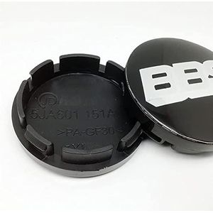 4 stks Auto Hub Center Caps voor BBS 56mm, Stofdicht Waterdicht Wiel Center Hub Cap Wiel Bescherm Decoratie Cover Auto Exterieur Accessoires,D