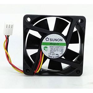 CPU Cooler KDE1206PHV1 DC12V 1.8W 60x60x15mm 3Pin Computer Cooling Fan