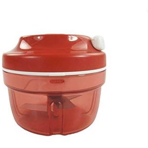 Tupperware Turbo-Chef D158 P 20865 Hakmolen, uiensnijder, rood