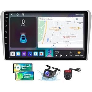 Android 13 9 Inch 2 Din QLED Autoradio Voor Toyota Avensis T250 2 2003-2009 - Camera DVR GRATIS - Steun Carplay Android Auto DSP Stuurwiel FM RDS DAB WIFI 4G Bluetooth Split-Screen(A,NF-3)