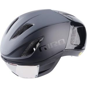 Giro Vanquish Casque de Cyclisme Unisexe, Noir Mat/Noir Brillant, Medium (55-59 cm)