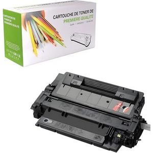 TenFenk Compatibele Tonercartridge Vervanging Voor HP 55X CE255X Voor Gebruik Met HP Laser Pro P3015D P3015DN P3015N 500 MFP M525DN M525F M525C M521DN Printer, (Zwart-12000 Pagina's),1 pack