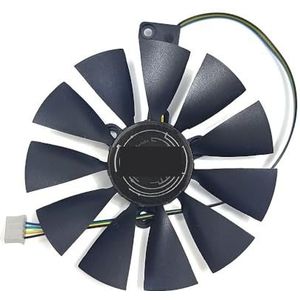 87MM 4IN FDC10U12S9-C DUAL-RTX 2060 2070 GPU-ventilator, voor ASUS voor 2080 2080TI grafische kaartkoelventilator(1PCS)
