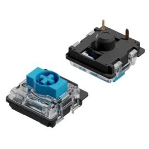 Gateron ks-27 Low Profile Switches voor Mechanische Gaming-Toetsenborden | Plate Mounted (Gateron Blue, 65 Stuks)