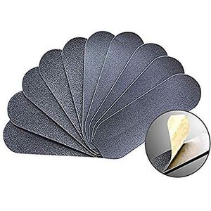 100 PACK Voetvijl navullingen, Zandpapier Vervanging Pedicure Bestand Navulling, Schurende Pedicure Bestand Vervanging Pads, Zwart Pack voor Dubbelzijdige Voet Rasp Bestand