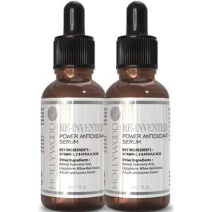 Power Antioxidant Serum – With 300% more Ferulic acid and vitamins C & E. STRONGER than all the rest, dosed to save you money and to work! 30ml bottle.