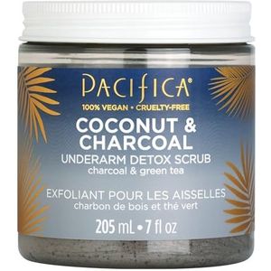 Pacifica Beauty Detox-peeling, kokosnoot en kolen, veganistisch, zonder dierproeven gemaakt, 200 ml