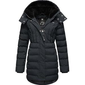 Ragwear Wintermantel 'Ashanta'  zwart