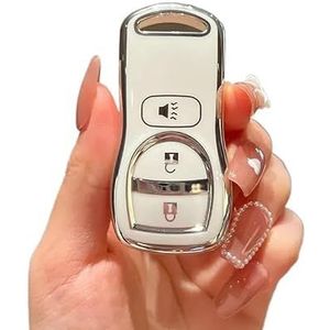 Sleutelbehuizing houder Voor 350Z Voor Maxima Voor Sentra Voor Armada Voor Titan Voor Kicks Voor Murano 3 4 Knoppen Smart Afstandsbediening Bescherm Case Sleutelhanger Sleutelbehuizing(3)