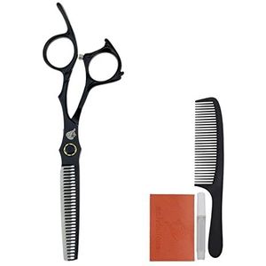 6.0 inch professionele haar schaar kit dunning scharen kappers schaar set kapper accessoires salon haar snijgereedschap Haar Clipper Home Styling Scissors Janpanese staal (Maat : Dunningschaar)