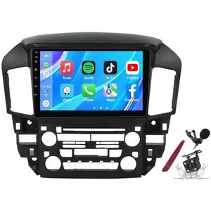 Android 14 Autoradio Stereo voor L-exus RX300 (1997-2003) 9 ""Touchscreen Multimedia Speler met Draadloze Carplay GPS Navigatie FM RDS Bluetooth 5G-WiFi SWC DSP,M500s