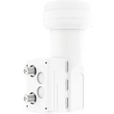 Hama 00205375 low noise block downconverter (LNB) 10,7 - 12,75 GHz Wit