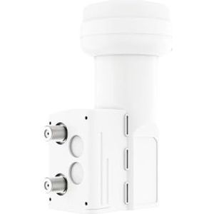 Hama 00205375 low noise block downconverter (LNB) 10,7 - 12,75 GHz Wit