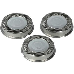 vhbw 3 x scheerkop voor scheerapparaten Philips HQ4856, HQ486, HQ4861, HQ4865, HQ4866, HQ487, HQ4870, HQ488, HQ4885, HQ489, HQ4890, HQ5426, HQ5430, HQ5461