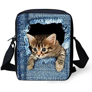 Leuke Cat&Dog Designer Kleine Crossbody Tassen Mini Schouder Handtas