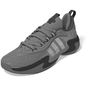 adidas Dames Exhibit Select Mid Trainers Sneakers, Solid Grey Grey Silver Metallic, 43.5 EU