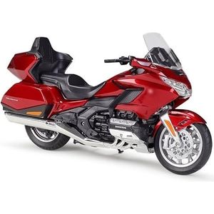 ZHjLut Voor HON&DA Gold Wing 2020 Motorfiets Modellen Legering Model Motor Fiets Miniatuur Race Speelgoed Voor Geschenkcollectie 1:12 (Kleur: Rood)