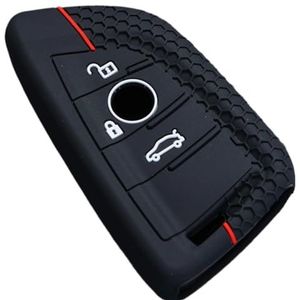 Autosleutel beschermhoes Siliconen 3-knops Autosleutelhoeshoes Shell-houderbeschermer Voor X3 X4 M2 M3 M4 3 4 5 6 7 Z-serie 2014 2015 2016 2017 Sleutel Shell