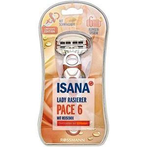 ISANA Pace 6 Lady Scheerapparaat met 6 mesjes, 1 set
