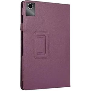 Tablethoes geschikt for Lenovo Tab M11 Case TB-330FU 11 inch tablet PU lederen slanke shell cover(Purple)