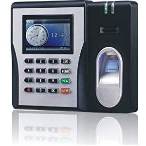 Prikklokken voor werknemers in kleine bedrijven, Biometrische Vingerafdruk Tijdregistratie Klok Recorder Employee digitale elektronische Engels Spaans Portugees Voice Reader Machine voor kantoren, fab