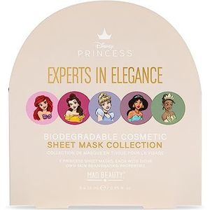 Mad Beauty - Disney Princess Pure gezichtsmasker boekje
