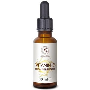 Vitamine E Olie (Concentraat) 30ml - 100% Puur Natuurlijke Olie - Rijk aan Vitamine E - Tocoferol - Anti-Aging Olie - Tegen Rimpels voor Intensieve Huidverzorging - Massage - Wellness - Cosmetica - Ontspanning - Anti-Rimpels - Anti-Aging
